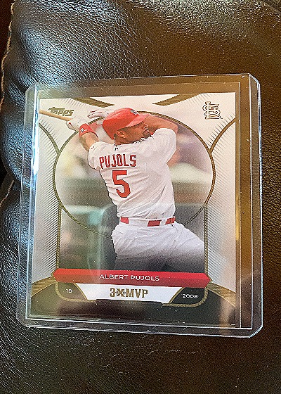 2025 Topps Welcome to the Club "3x MVP" #14 Albert Pujols — front