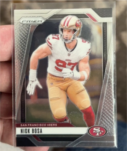 2024 Panini Prizm #254 Nick Bosa — front