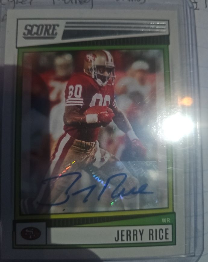 2022 Score #170 Jerry Rice — front