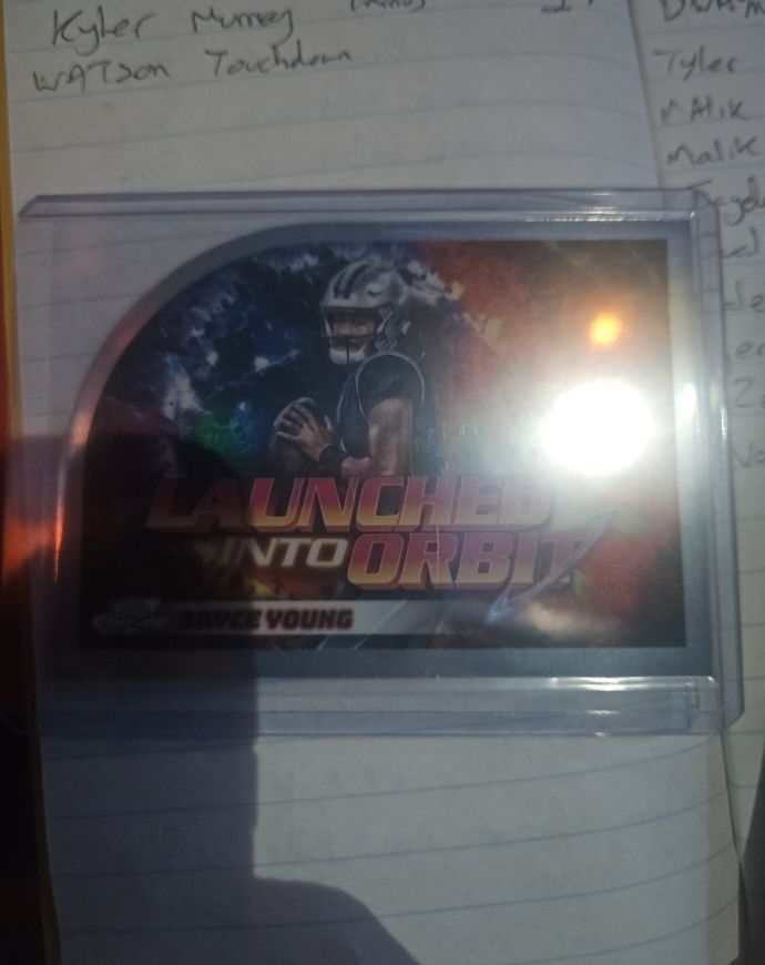 2024 Topps Cosmic Chrome #LIO-1 Bryce Young Launched Into Orbit — front