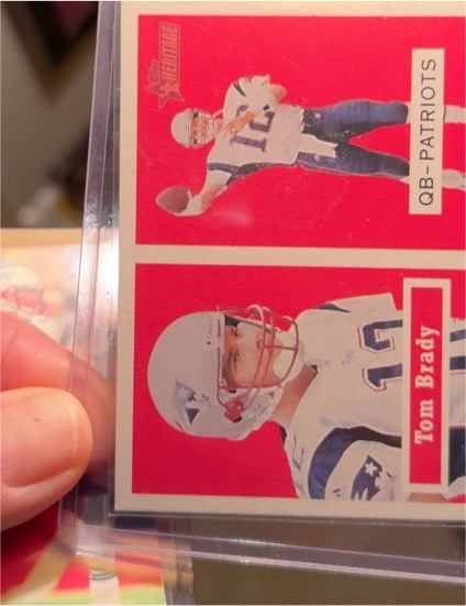 2002 Topps Heritage #50 Tom Brady — front