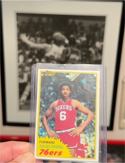 1981 Topps #30 Julius Erving — front