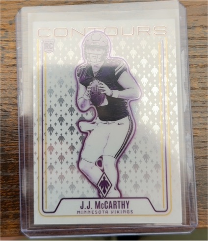 2024 Panini Phoenix Contours #CON-JMY J.J. McCarthy — front
