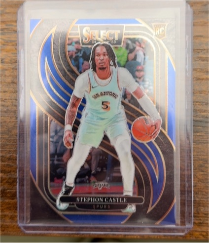 2024-25 Panini Select #175 Stephon Castle — front