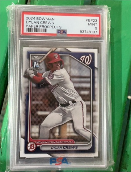 2024 Bowman Paper Prospects #BP23 Dylan Crews — front