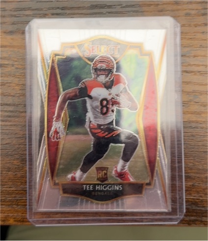 2020 Panini Select Premier Level #160 Tee Higgins — front