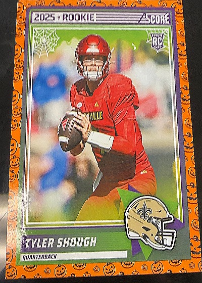 2025 Panini Score A Treat #71 Tyler Shough — front