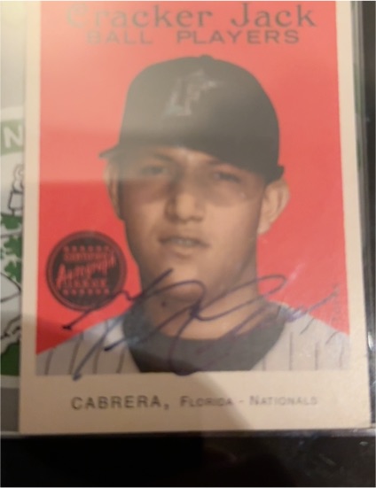 2004 Topps Cracker Jack #226 Miguel Cabrera — front