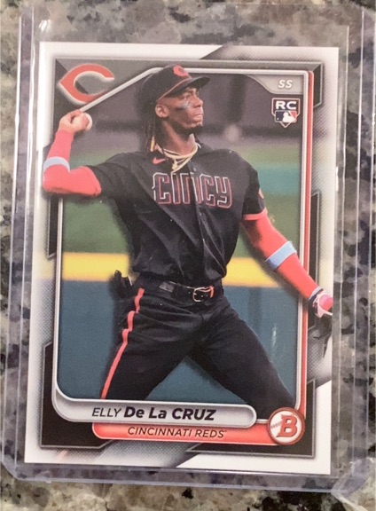 2024 Bowman #22 Elly De La Cruz — front