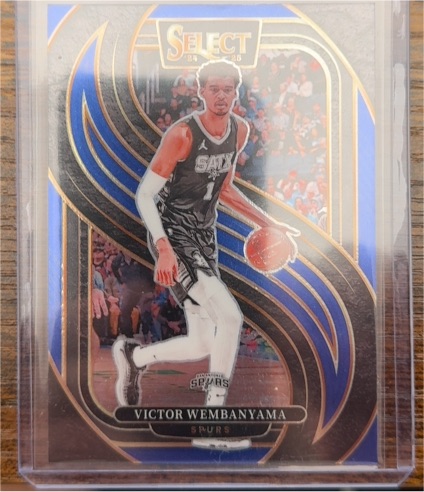 2024-25 Panini Select Premier Level #102 Victor Wembanyama — front