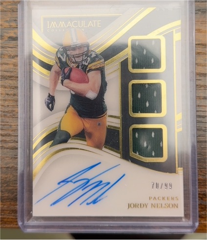 2023 Panini Immaculate #70 Jordy Nelson — front