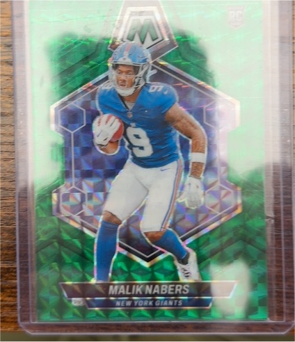 2024 Panini Mosaic #306 Malik Nabers — front