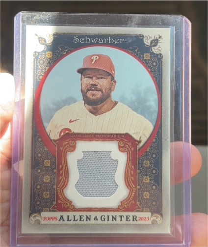 2023 Topps Allen & Ginter #AGRB-KS Kyle Schwarber — front