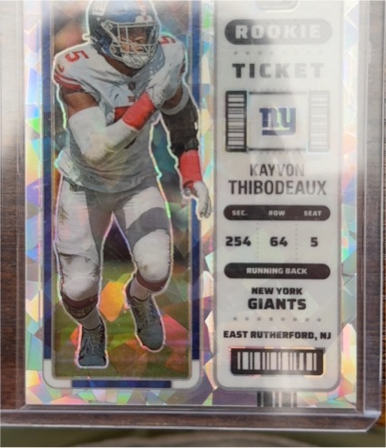 2022 Panini Contenders Optic #74 Kayvon Thibodeaux Rookie Ticket — front