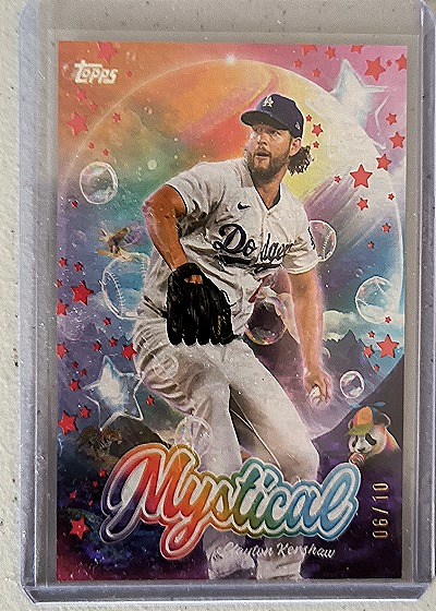 2024 Topps Update #MYS-29 Clayton Kershaw Mystical — front