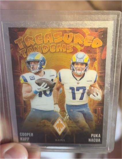 2024 Panini Phoenix #TT-LAC Cooper Kupp / Puka Nacua Treasured Tandems — front