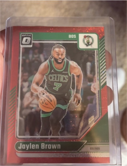 2024-25 Panini Donruss Optic #206 Jaylen Brown — front