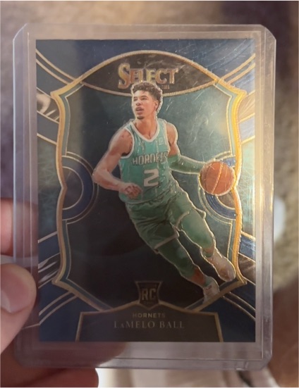 2020-21 Panini Select #63 LaMelo Ball Rookie Card — front