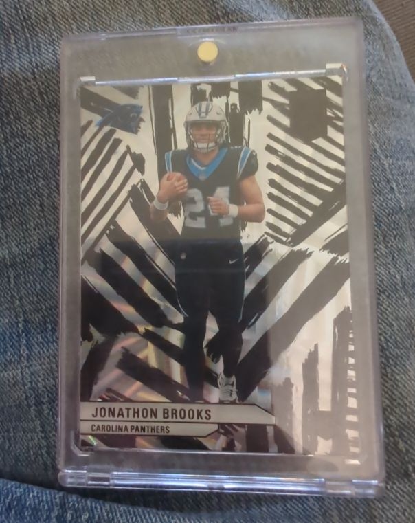 2024 Panini Donruss Elite #104 Jonathon Brooks Razzle Dazzle Rookie — front