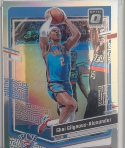 2023-24 Donruss Optic #104 Shai Gilgeous-Alexander — front