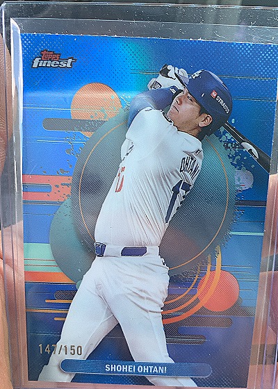 2025 Topps Finest #190 Shohei Ohtani — front