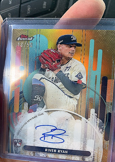 2025 Topps Finest #18 River Ryan — front