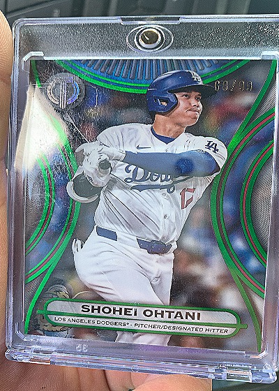 2024 Topps Prizm Shohei Ohtani — front