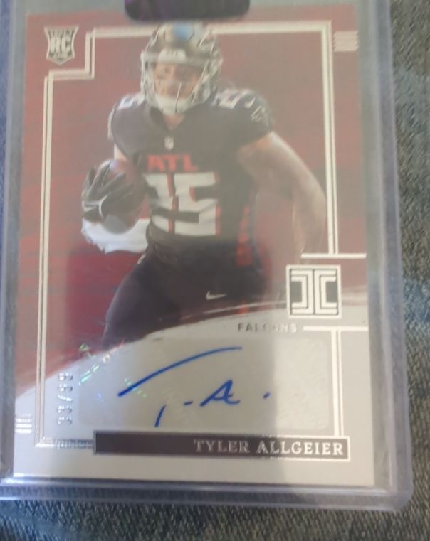 2022 Panini Impeccable #149 Tyler Allgeier — front