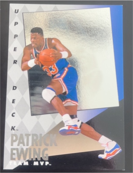 1992-93 Upper Deck MVP Holograms #18 Patrick Ewing — front