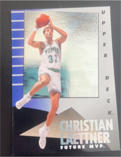 1992-93 Upper Deck MVP Holograms #32 Christian Laettner — front