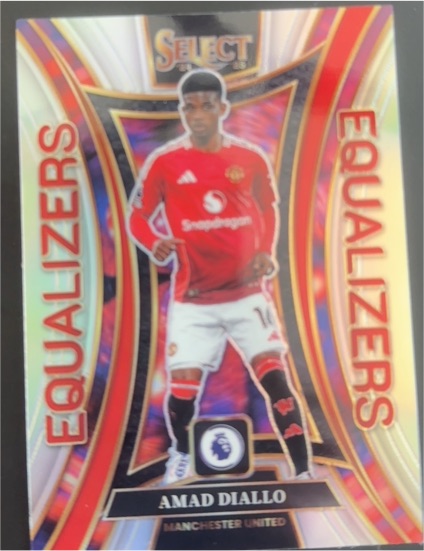 2024-25 Panini Select Premier League Equalizers #23 Amad Diallo — front