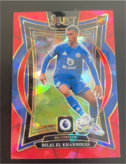 2024-25 Panini Select Premier League #92 Bilal El Khannouss — front