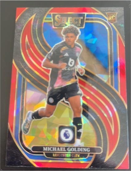 2024-25 Panini Select Premier League Michael Golding Rookie Card — front