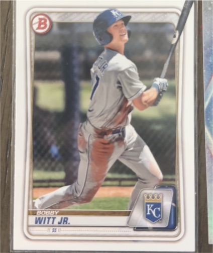 2020 Bowman Draft #BD-152 Bobby Witt Jr. — front