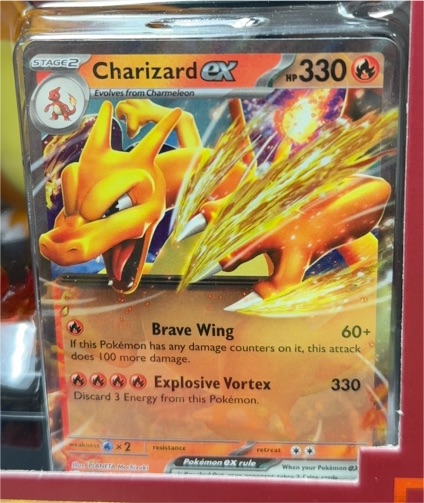 2024 Pokémon SV Promo Charizard ex #161 — front