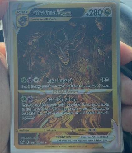 2023 Pokemon Crown Zenith #GG69 Giratina VSTAR — front