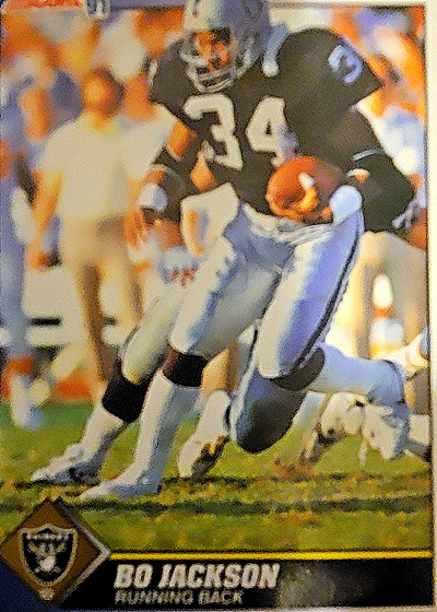 1991 Score #100 Bo Jackson — front