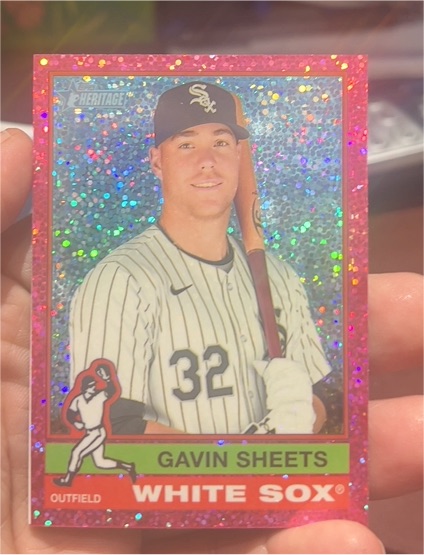 2025 Topps Heritage #464 Gavin Sheets — front