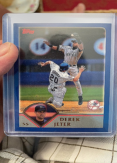 2003 Topps #400 Derek Jeter — front