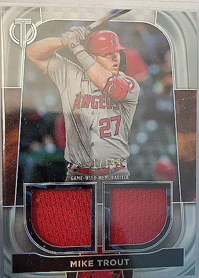 2022 Topps Tribute #132 Mike Trout — front