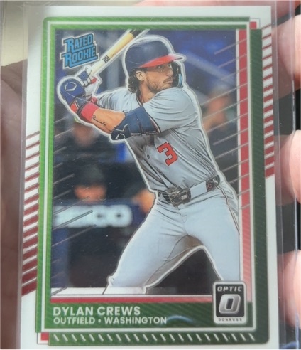 2025 Panini Donruss Optic #54 Dylan Crews — front