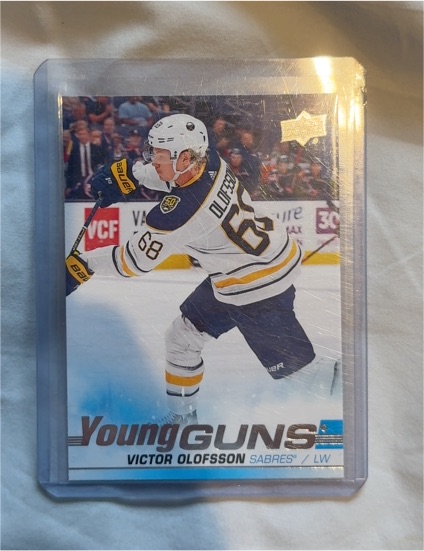 2019-20 Upper Deck Young Guns #207 Victor Olofsson — front