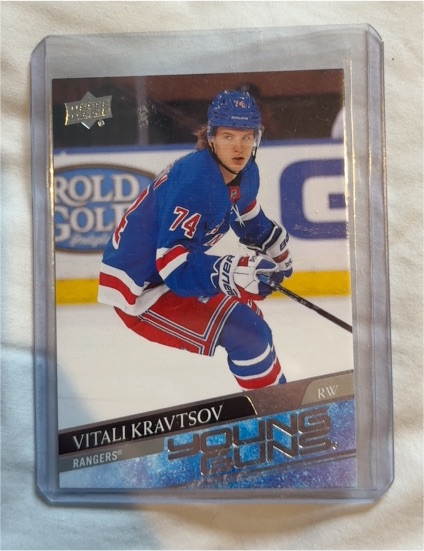 2020-21 Upper Deck #243 Vitali Kravtsov Young Guns — front
