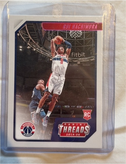 2019-20 Panini Chronicles Threads #87 Rui Hachimura — front