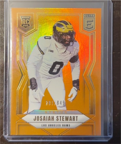 2025 Panini Donruss Elite #197 Josaiah Stewart — front