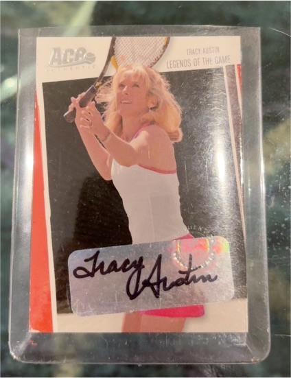 2006 Ace Authentic Legends of the Game #LG-2 Tracy Austin — front