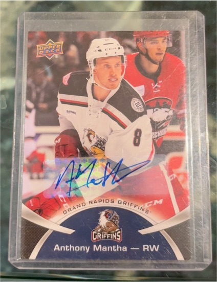2015-16 Upper Deck AHL #83 Anthony Mantha — front