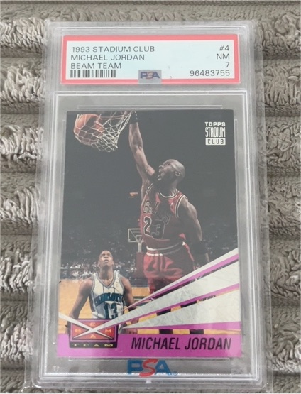 1993 Topps Stadium Club #4 Michael Jordan Beam Team — front
