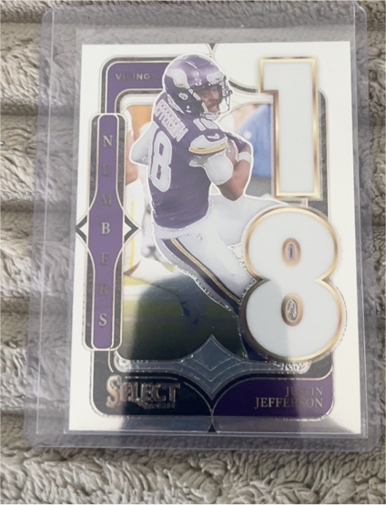 2024 Panini Select #1 Justin Jefferson — front
