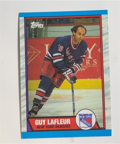 1989-90 Topps #189 Guy Lafleur — front